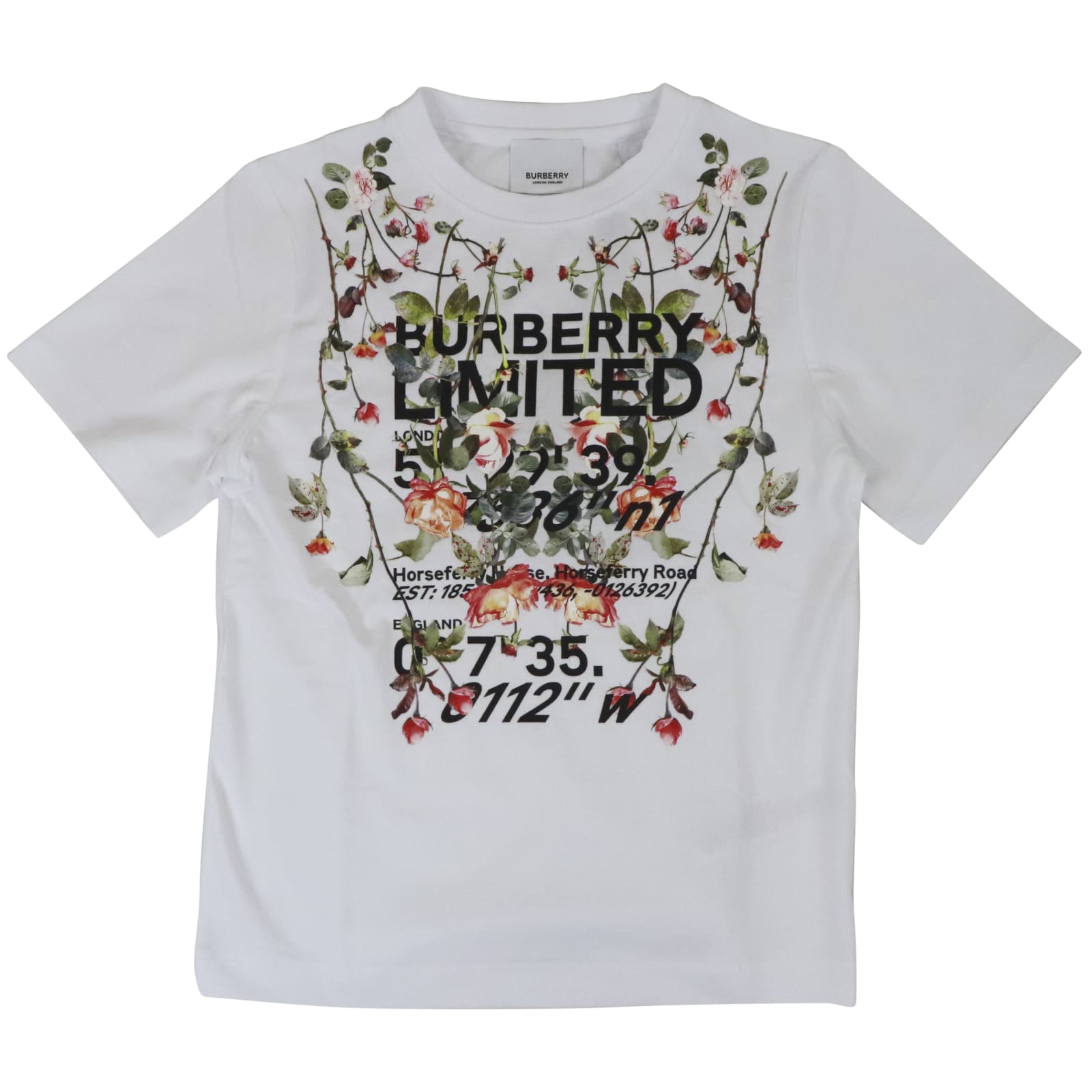 Burberry Floral Coord T-shirt