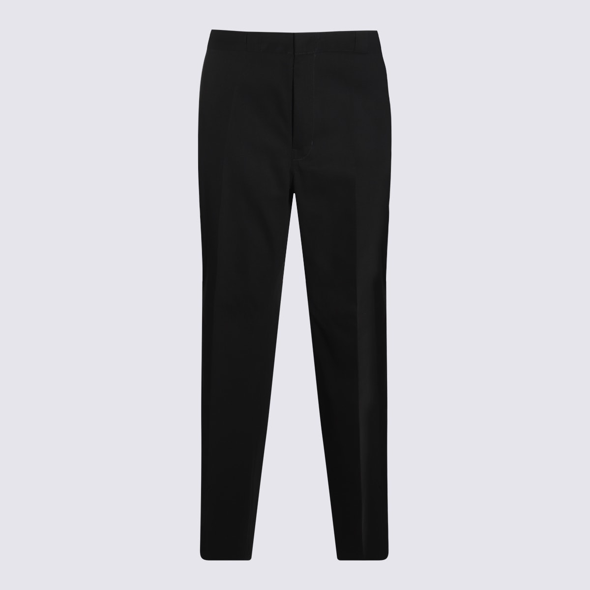 Shop Maison Margiela Black Cotton Pants