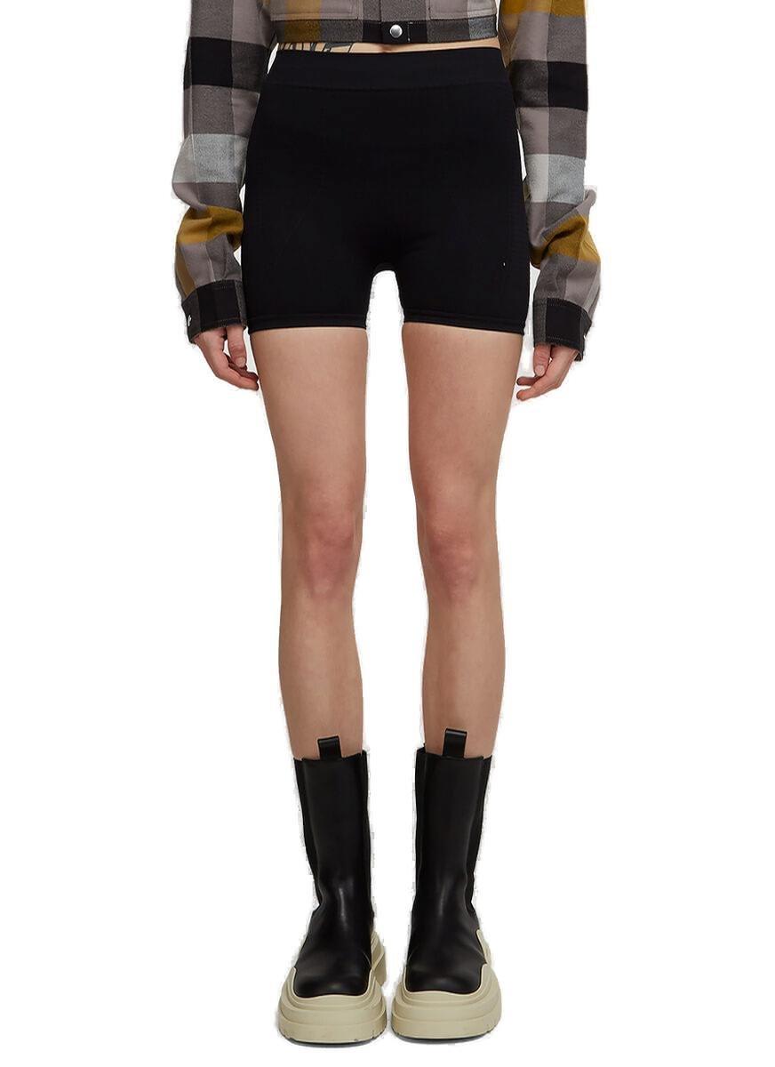Rick Owens Knitted High Waist Bike Shorts