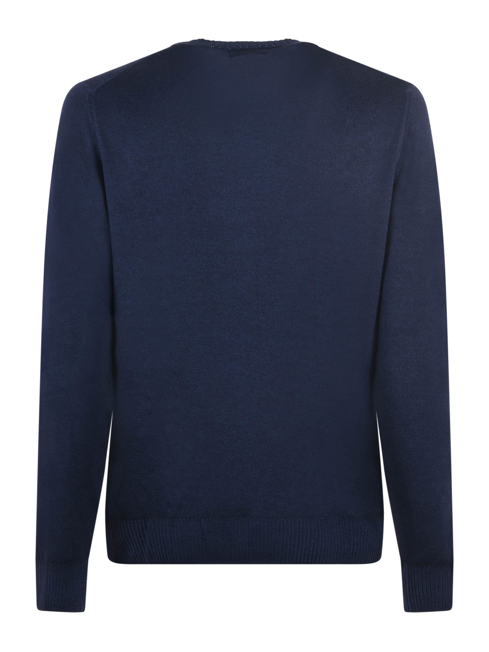 Fay Wool Sweater In Blue