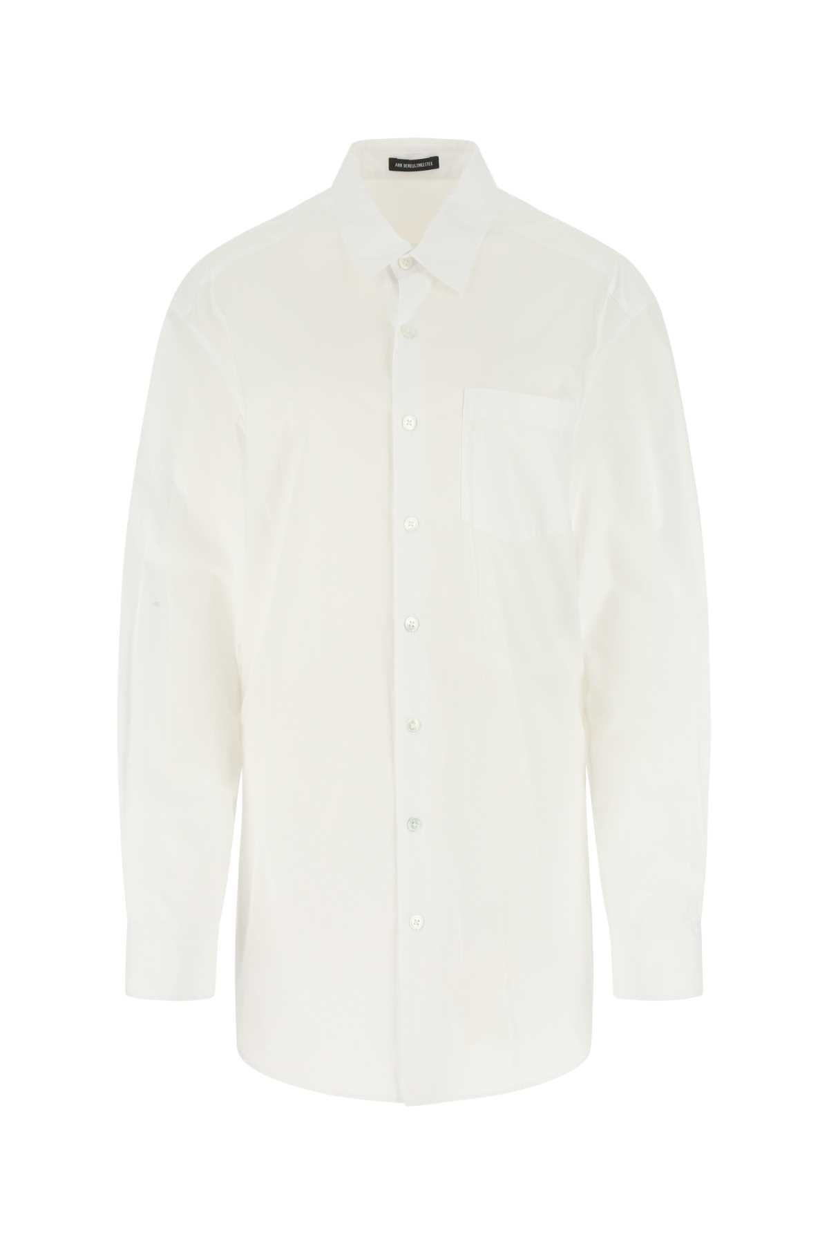 White Cotton Elisabeth Shirt