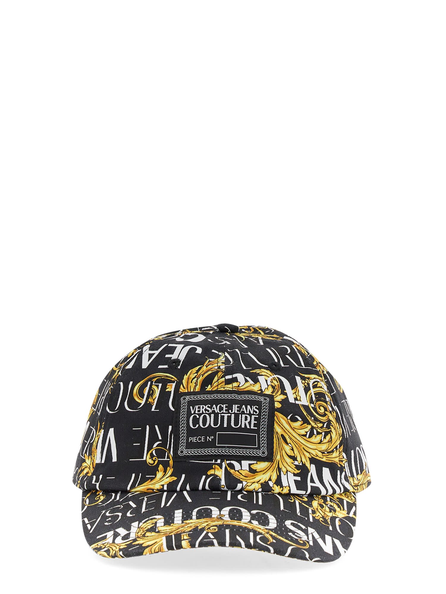 Versace Jeans Couture Hat With Logo Print