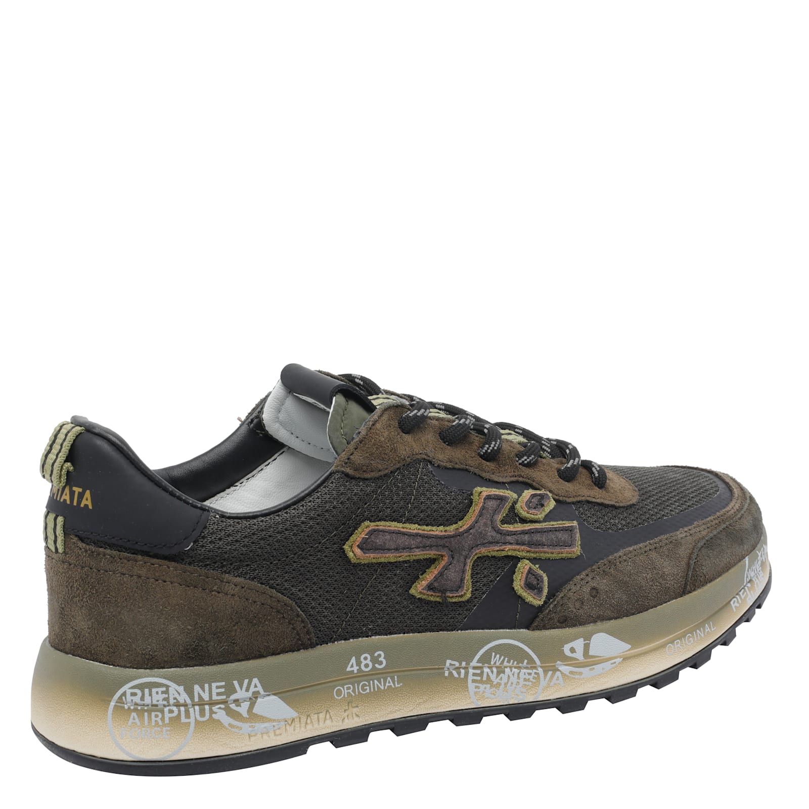 Premiata Nous 7731 Sneaker In Green