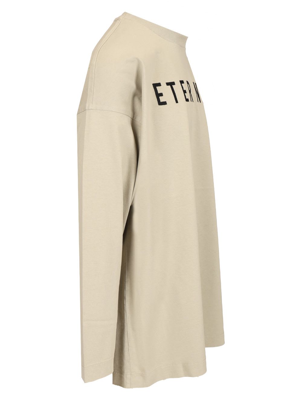 Shop Fear Of God Eternal Long Sleeve T-shirt In Grey