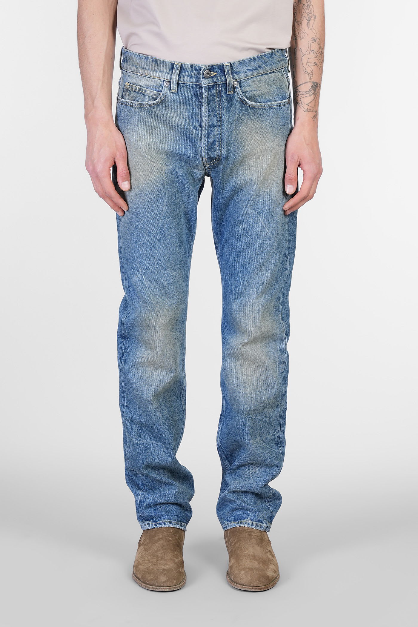 Jeans In Blue Denim