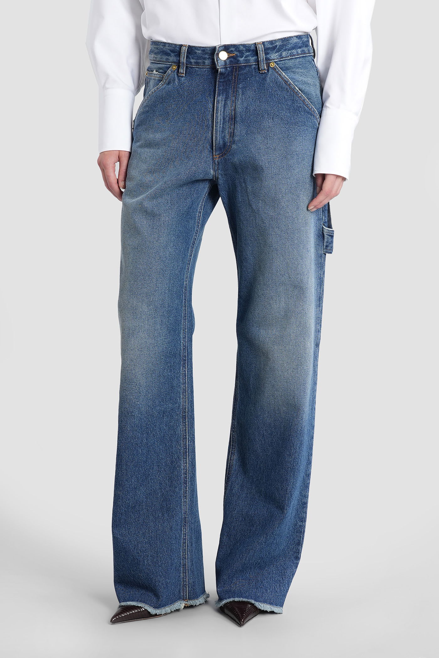 Lara Jeans In Blue Denim