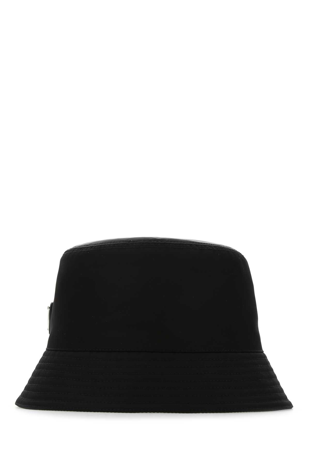 Prada Black Re-nylon Hat In Nero