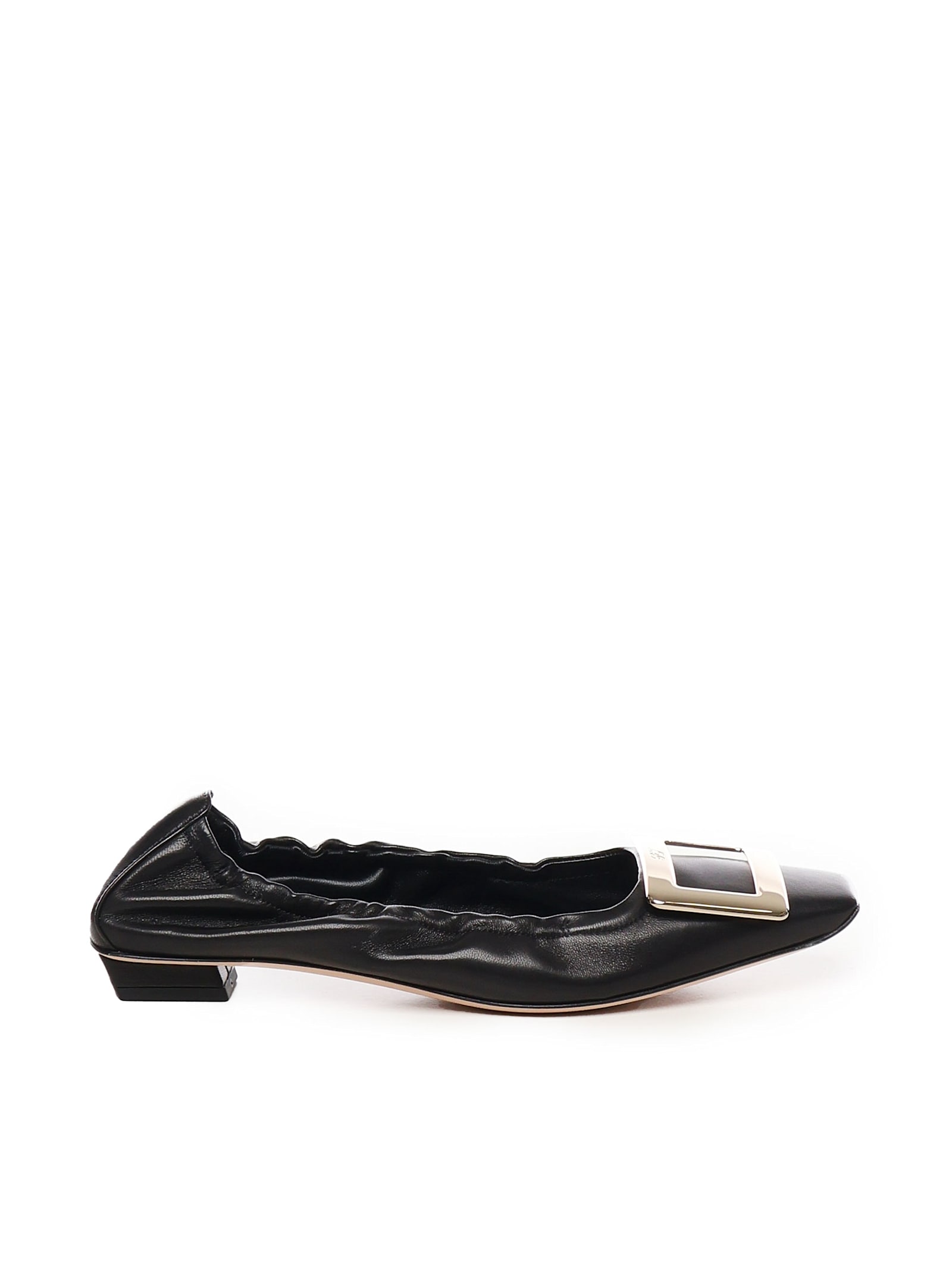Roger Vivier Women Belle Vivier Leather Ballet Flats