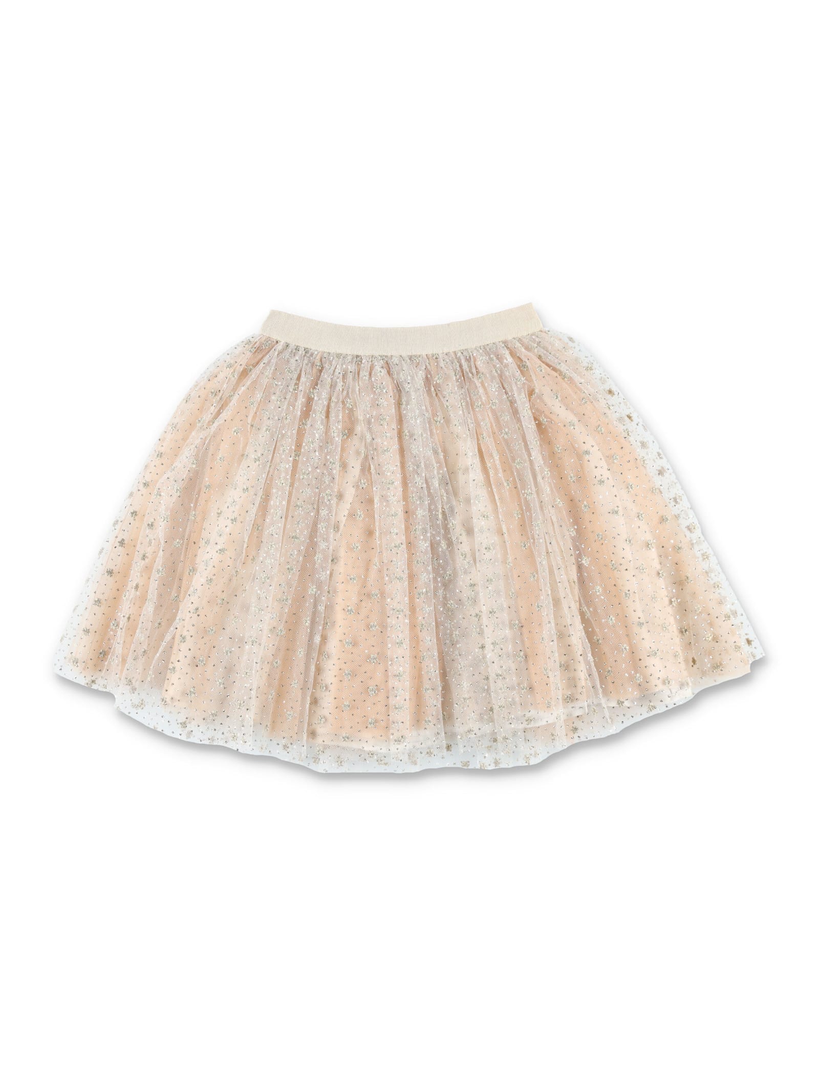Bonpoint Embroidered Tulle Skirt In Animal Print