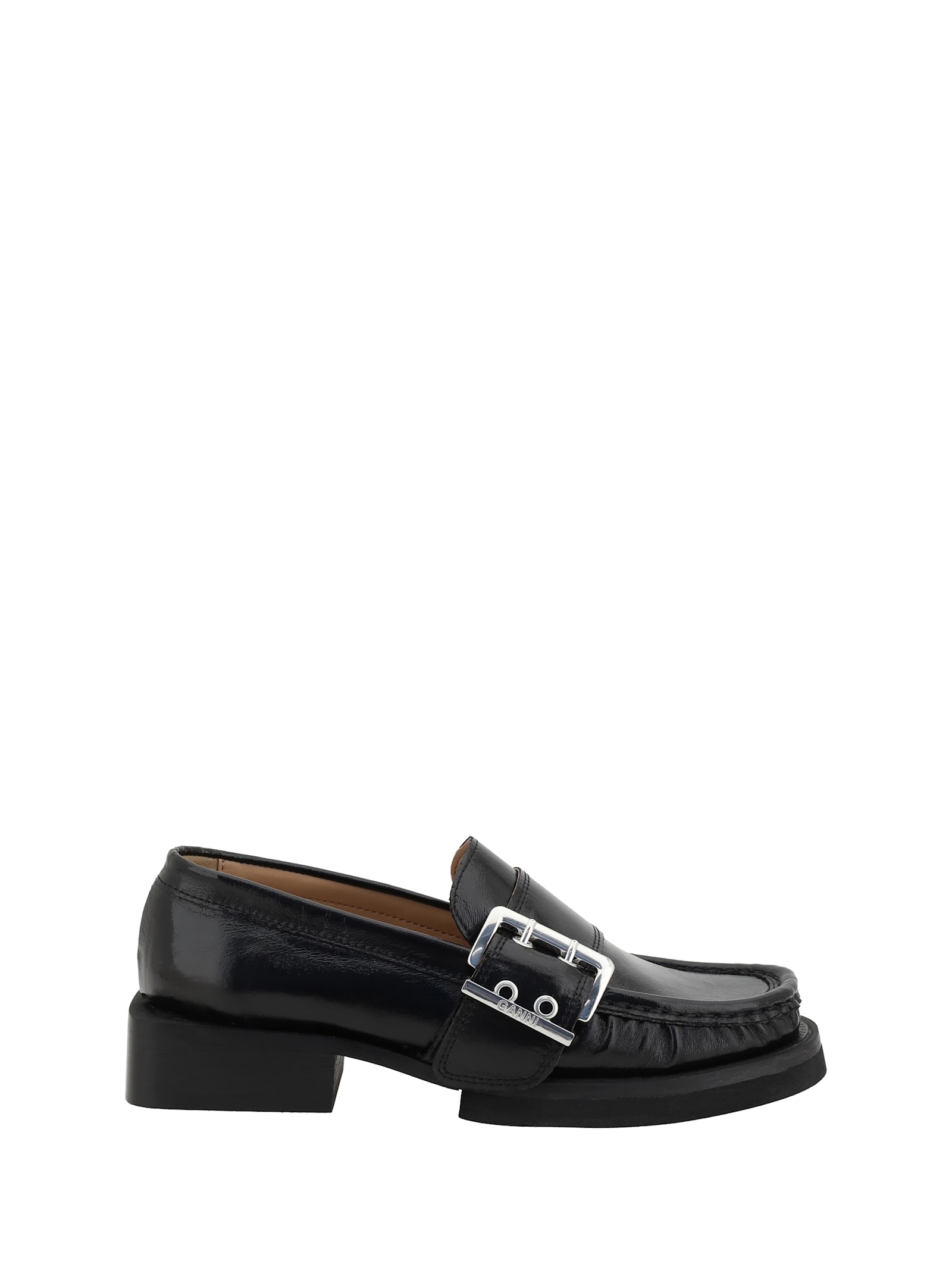 Feminine Buckle Loafers