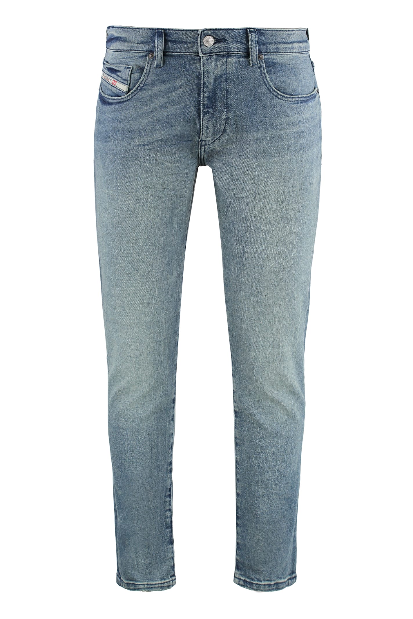 Diesel 2019 D-strukt 0bmbw Slim Fit Jeans In Denim
