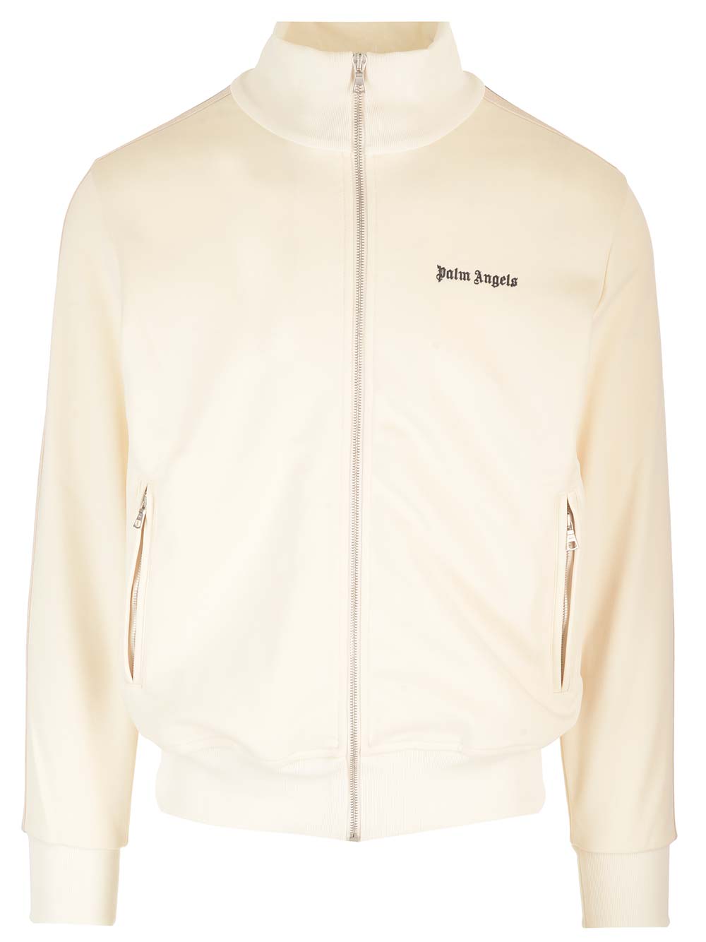 Track Jacket In Butter-colored Technical Fabric