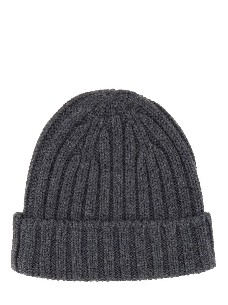 Aspesi Beanie Hat In Grigio