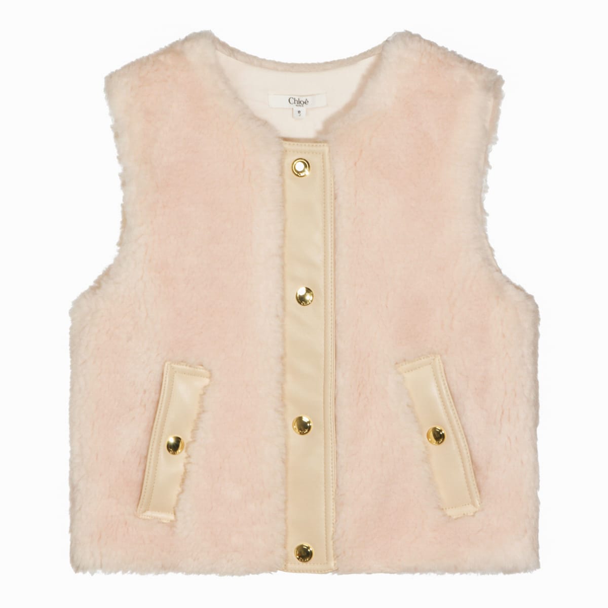 Chloé Beige Casual Jacket In Purple