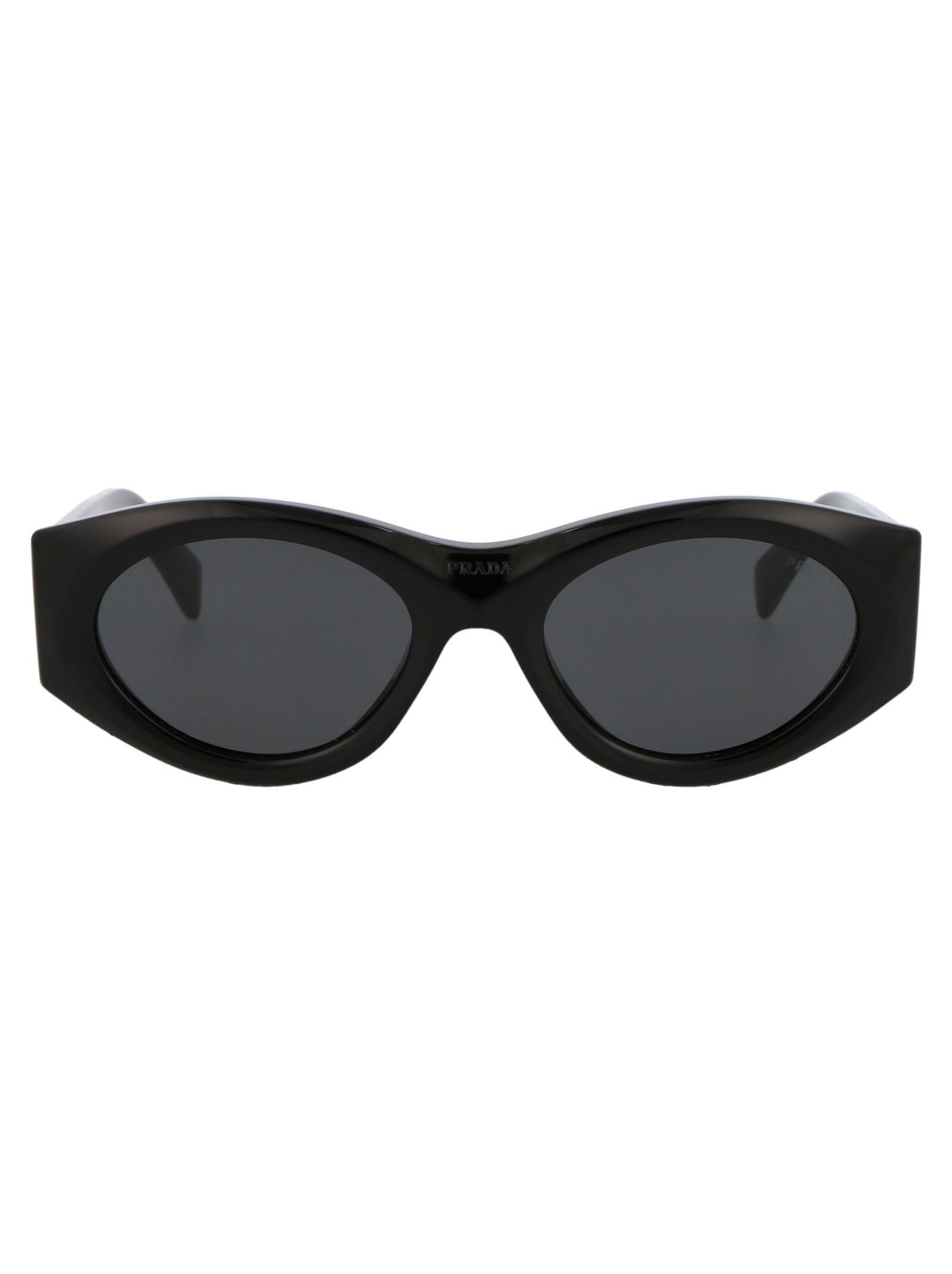 Shop Prada 0pr 20zs Sunglasses In 1ab5s0 Black