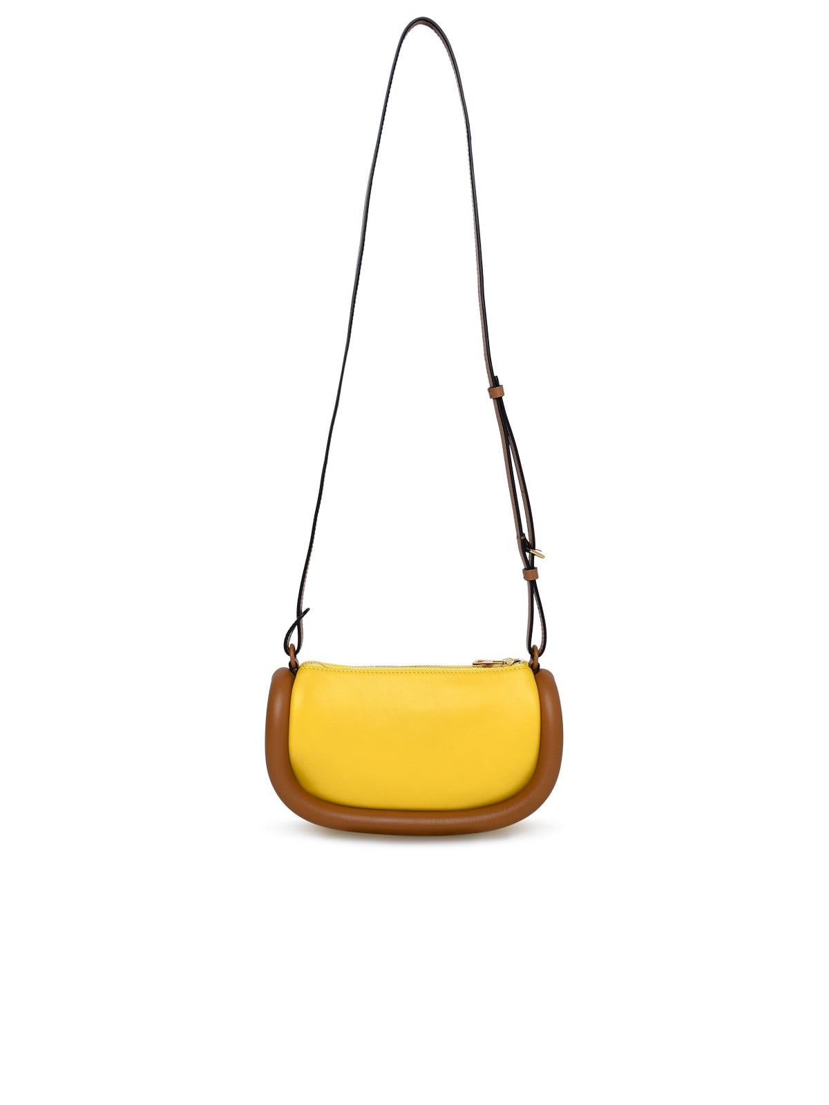 Shop Jw Anderson Two-tone Leather Bag In Yellow