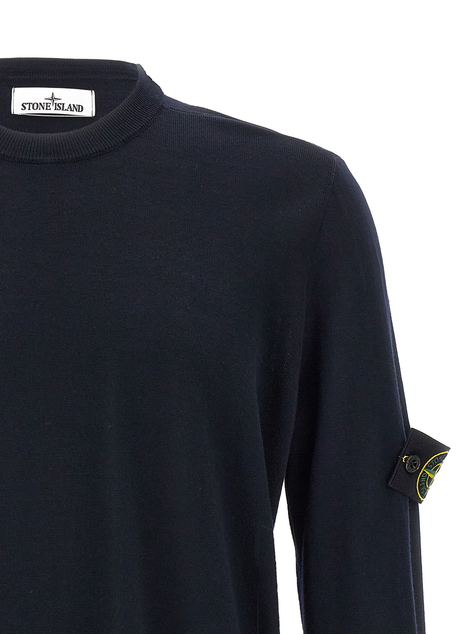 Shop Stone Island Rws Sweater In Blue