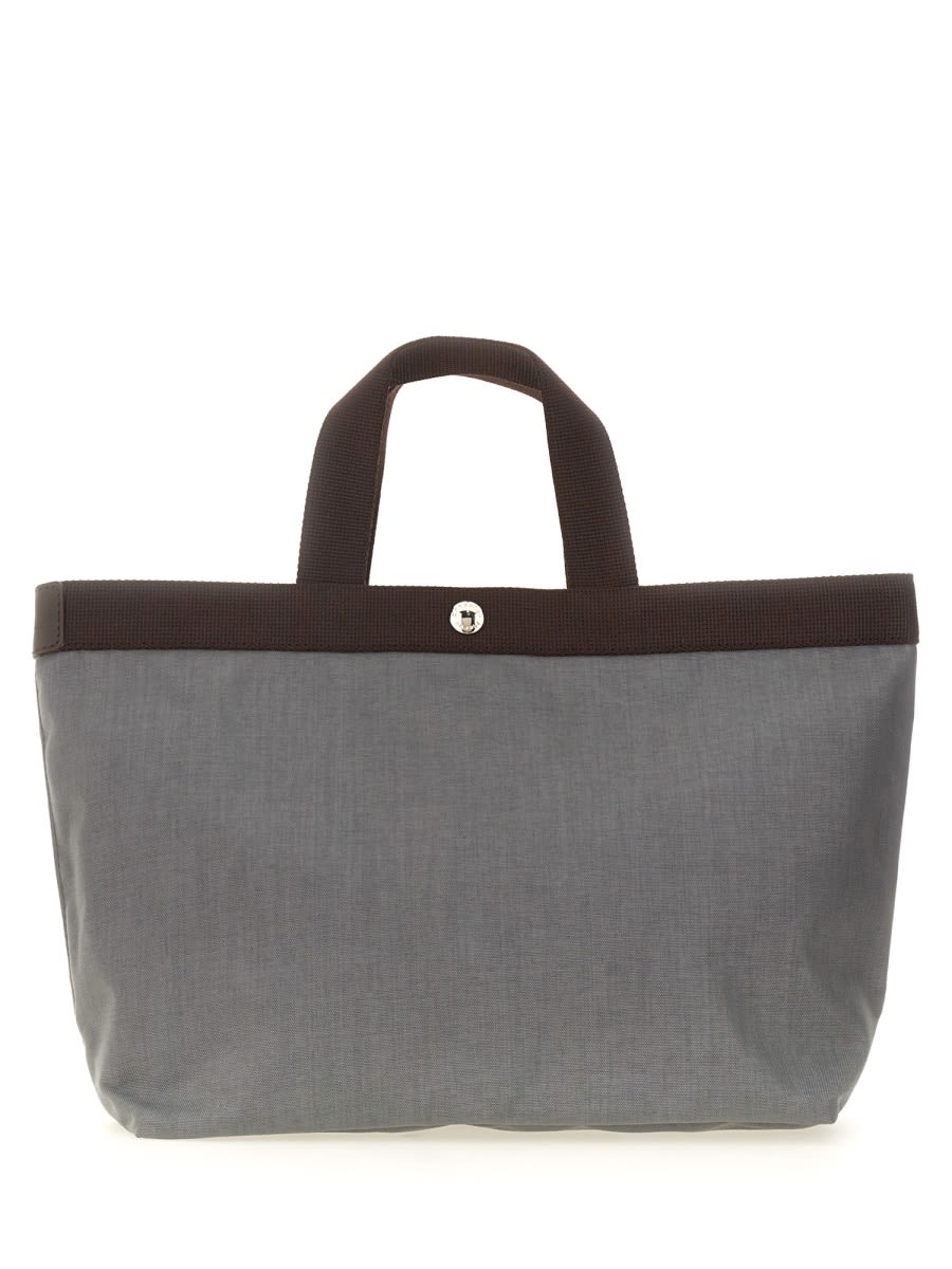 Shop Herve Chapelier Medium Tote Bag In Black