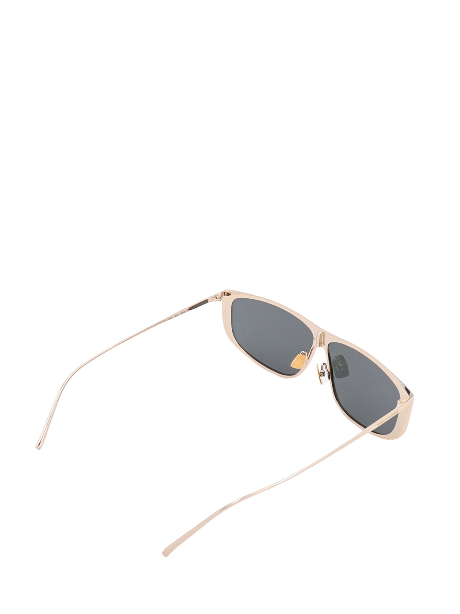Saint Laurent 605 Luna Sunglasses In Gold