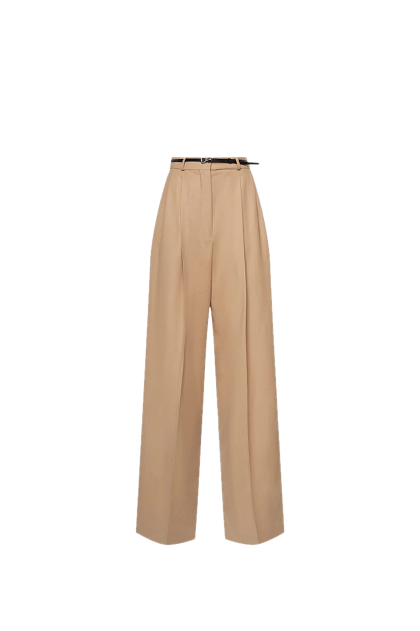 Shop Sportmax Kiens12 Pants In Brown