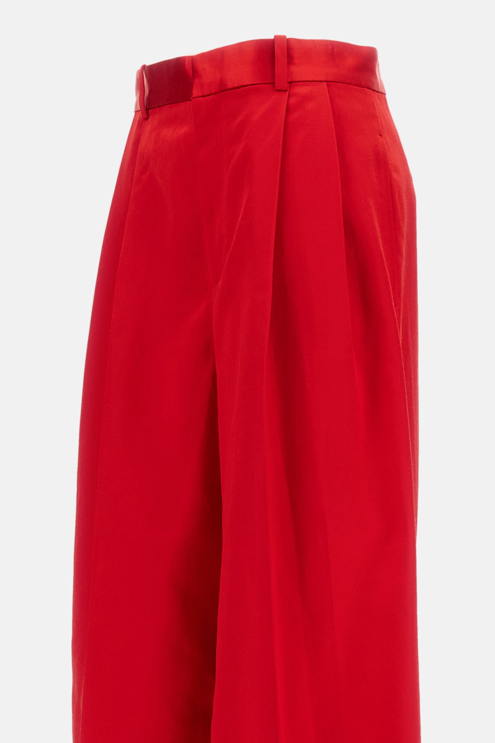 Polo Ralph Lauren Flat Trousers In Red