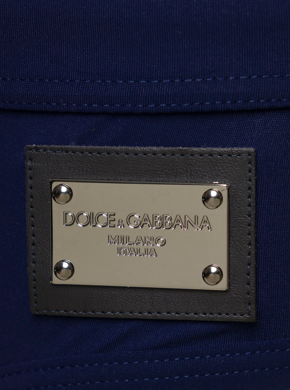 Shop Dolce & Gabbana Brief Targhetta In Blue