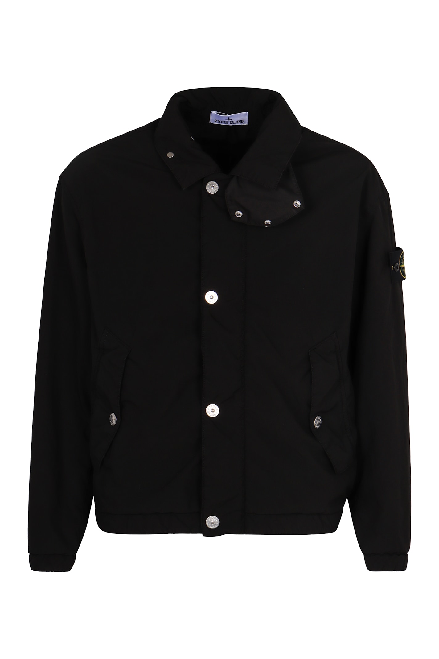 Stone Island Coach Jacket In Technical Fabric Stone Island Coach Jacket In Technical Fabric