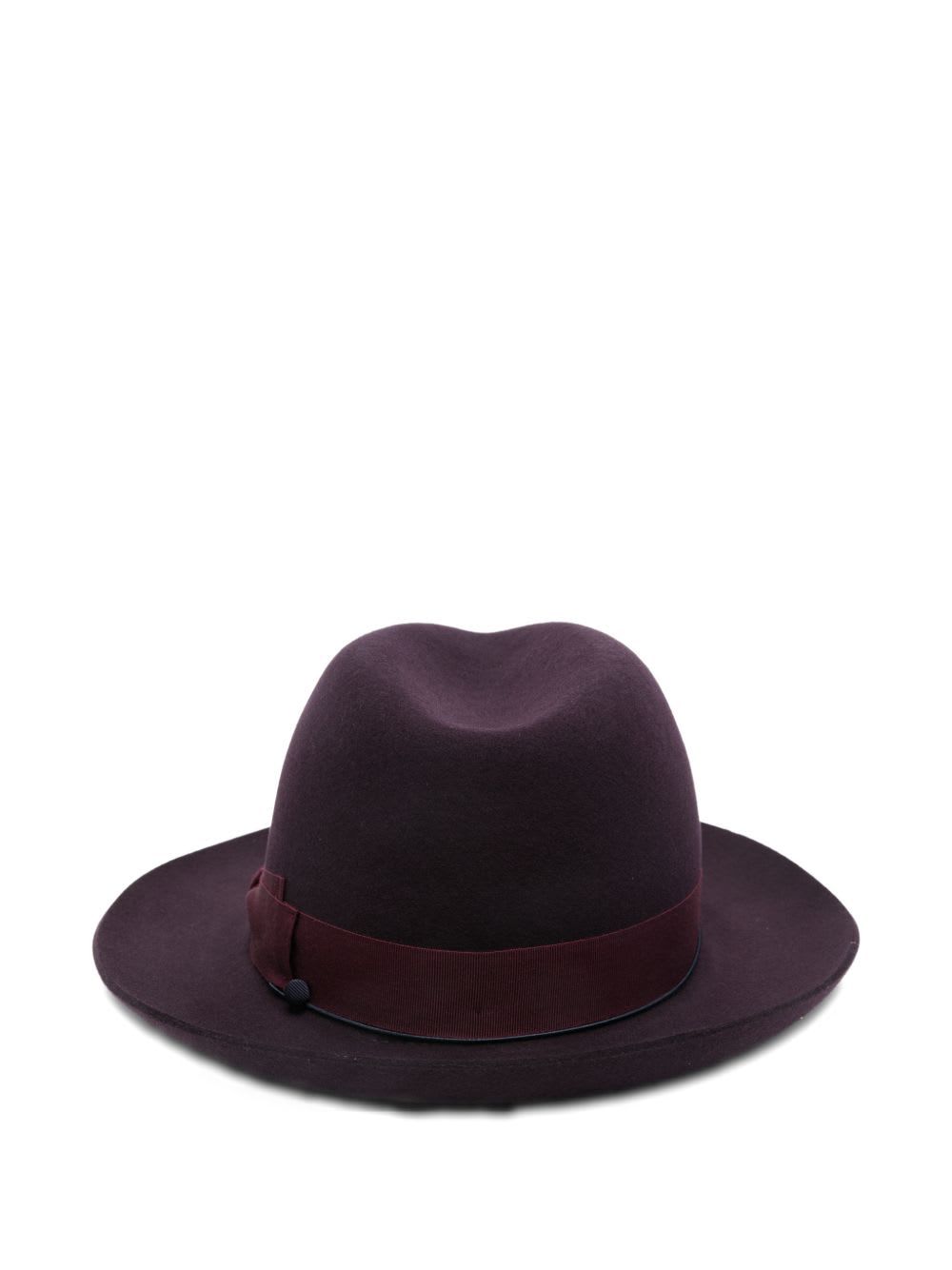 Borsalino Federico Wool And Cashmere Hat In Brown