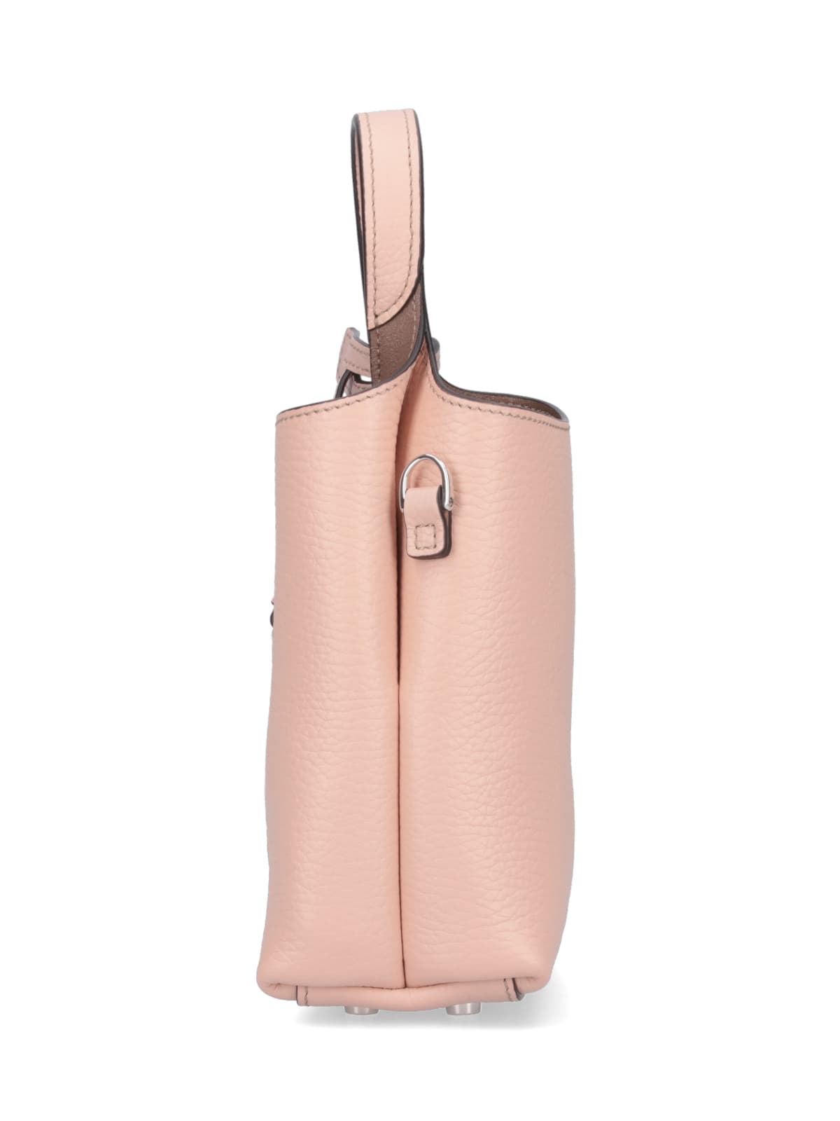 Shop Tod's Micro Logo Bag In Pink