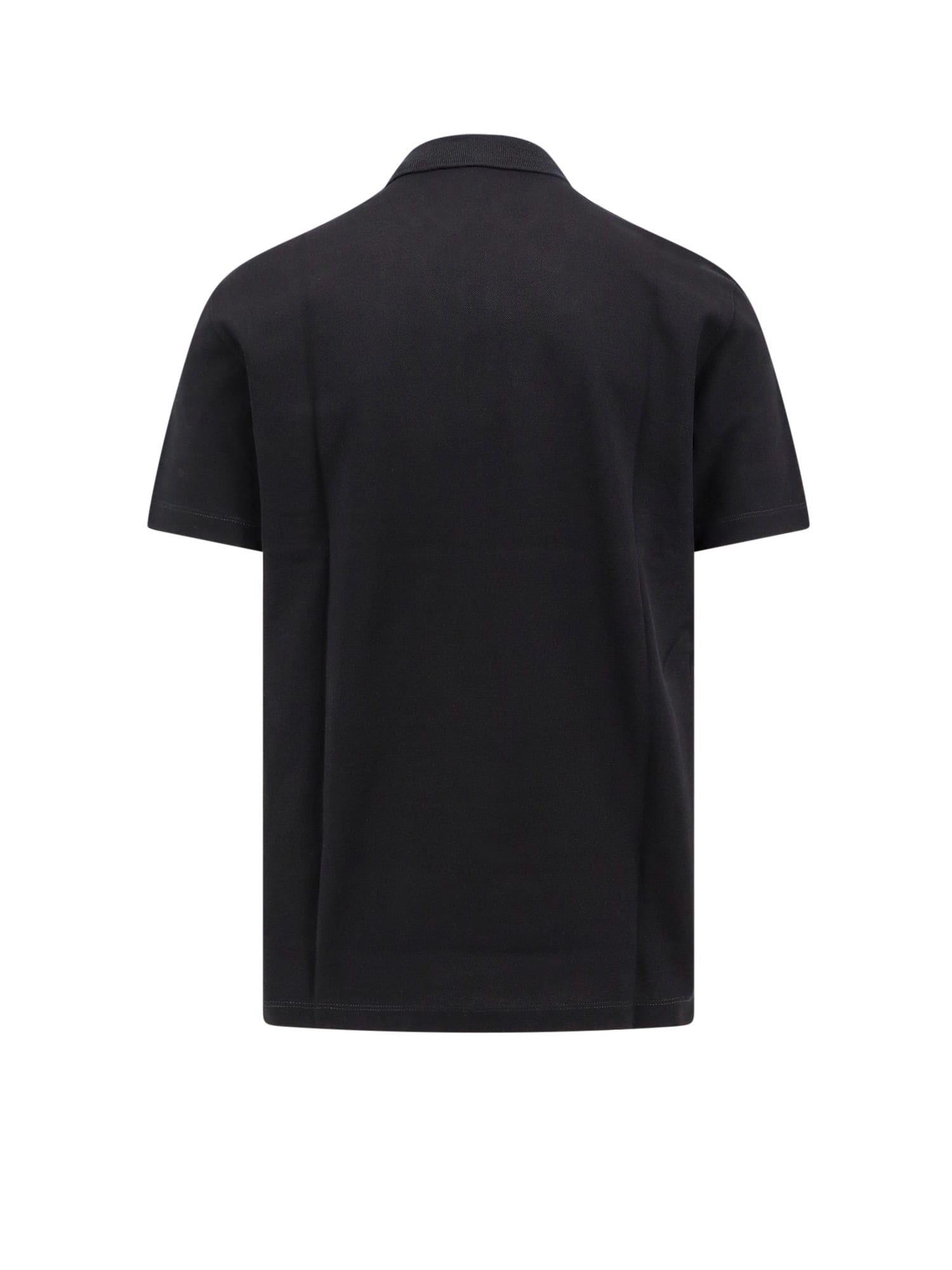 Shop Versace Polo Shirt In Black