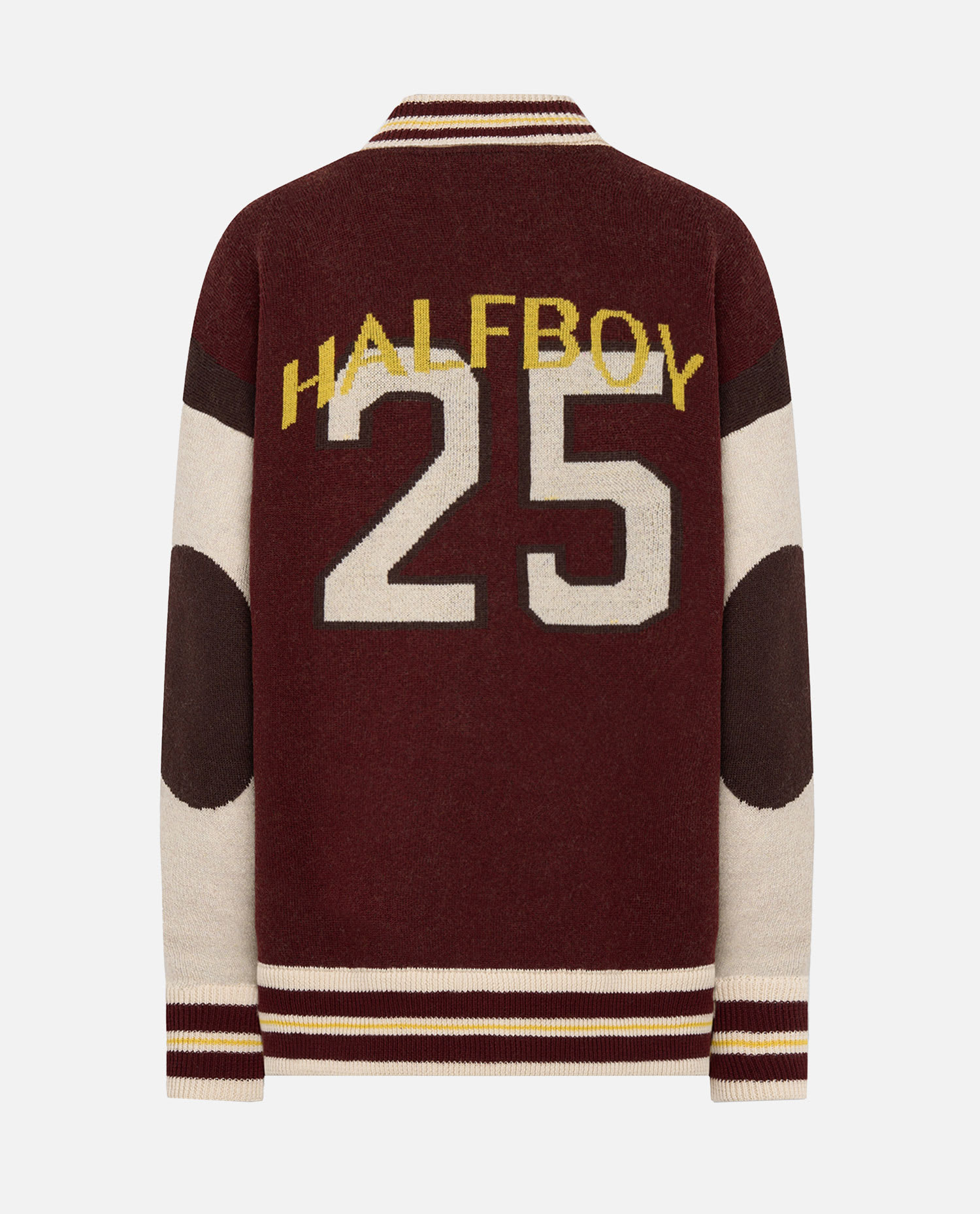 Halfboy Wool Bomber Jacket In Multi