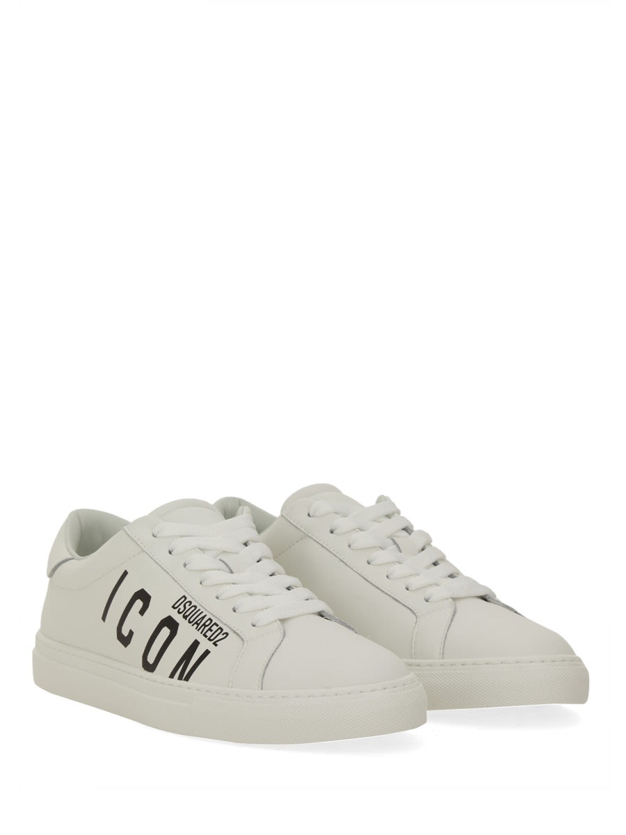 Shop Dsquared2 Cassette Sneaker In White