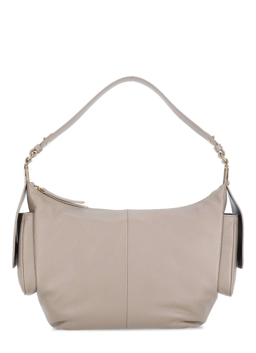 Coccinelle Campus Shoulder Bag In Neutral