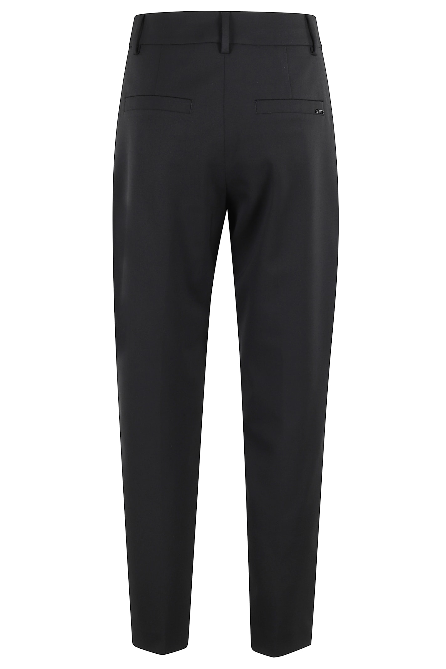 Seventy Four-pocket Straight-leg Casual Pants In Black