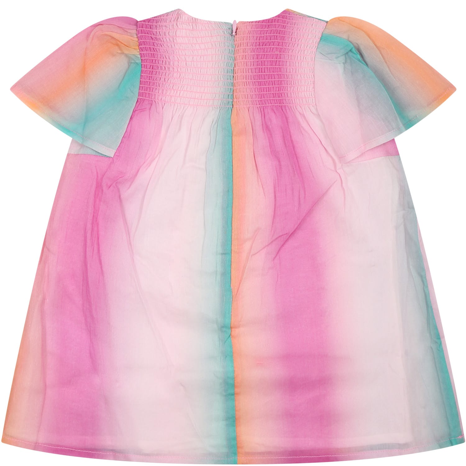Shop Chloé Multicolor Dress For Baby Girl