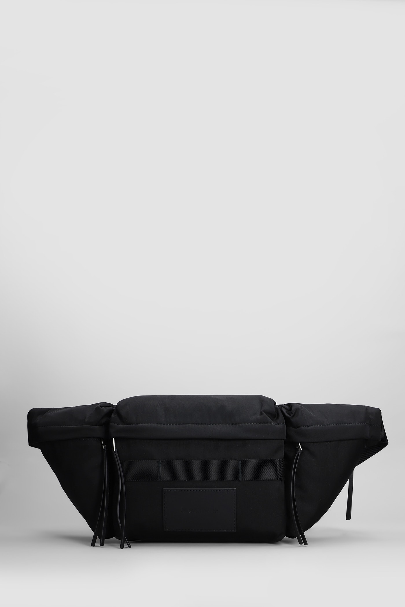 Jil Sander Waist Bag In Black Polyamide