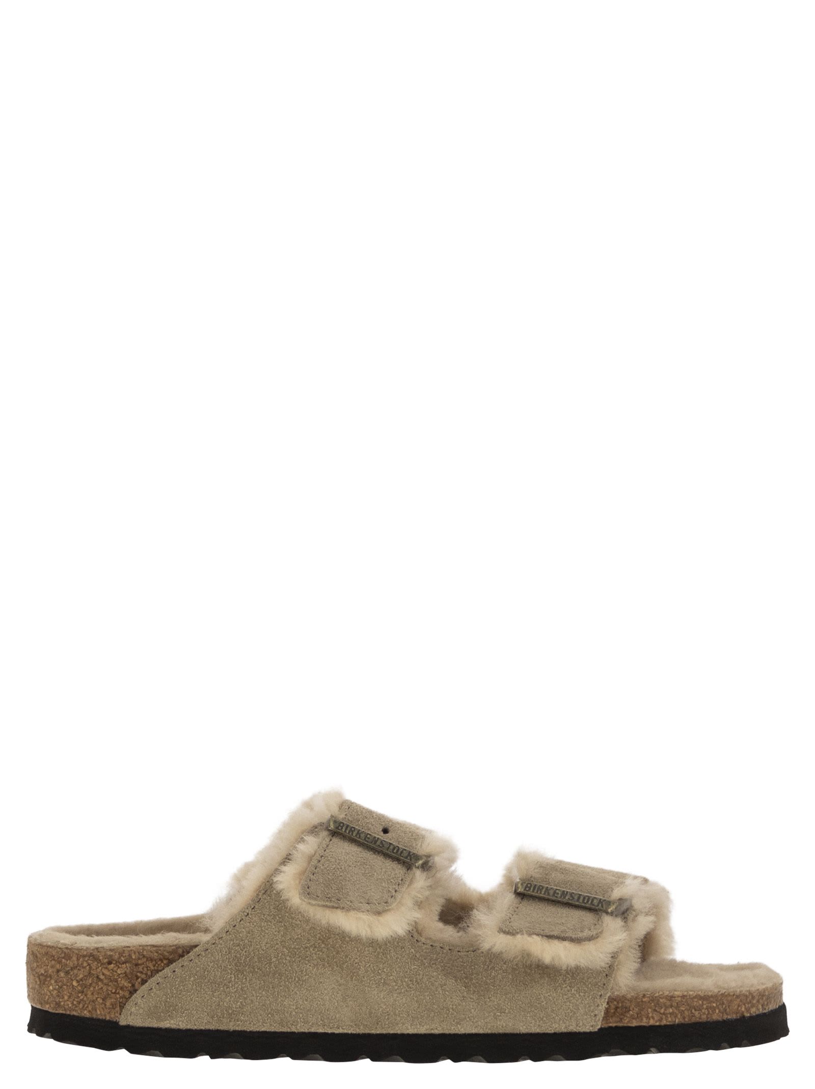 Arizona - Suede Lamb Fur Slipper