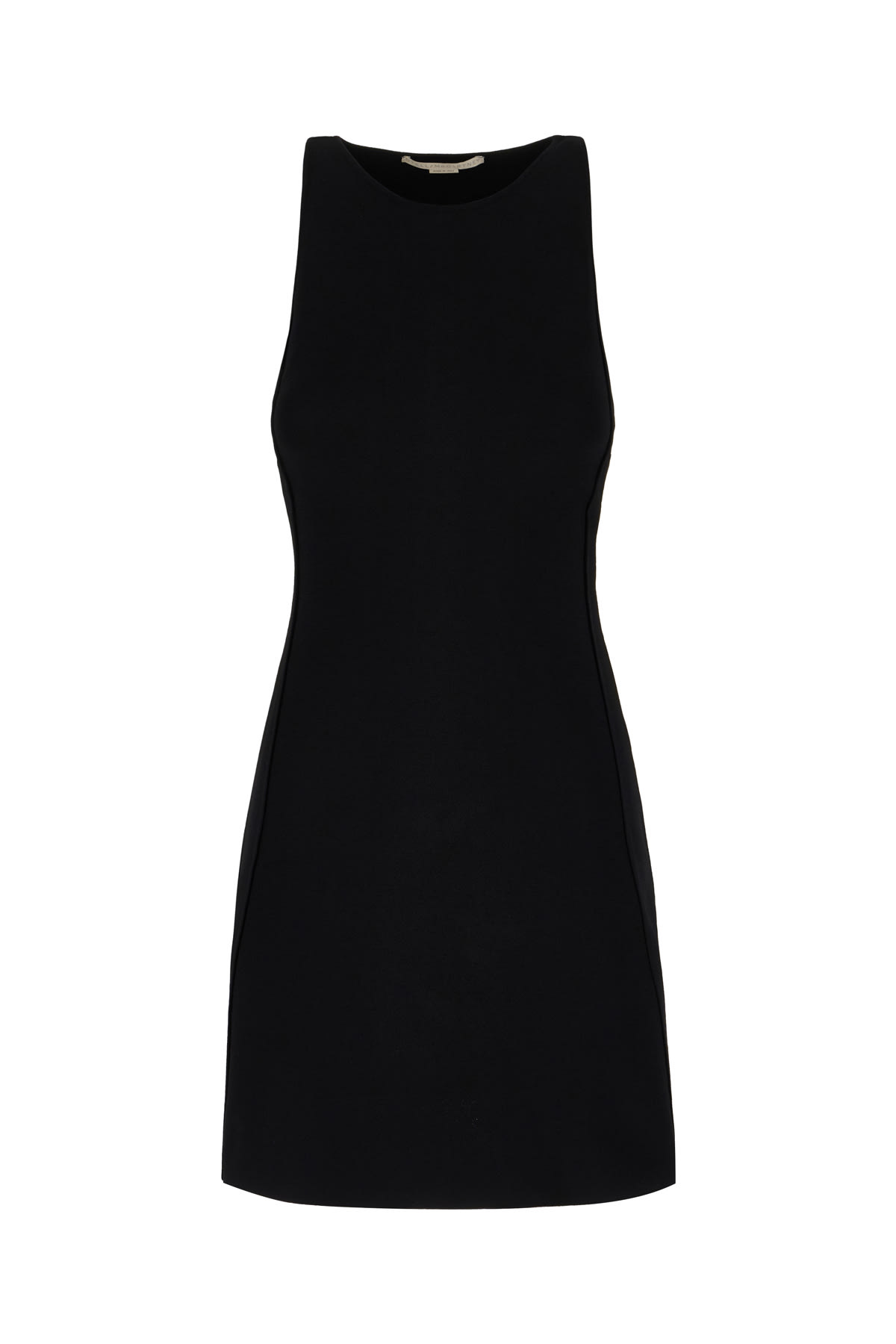 Stella Mccartney Black Viscose Blend Mini Dress