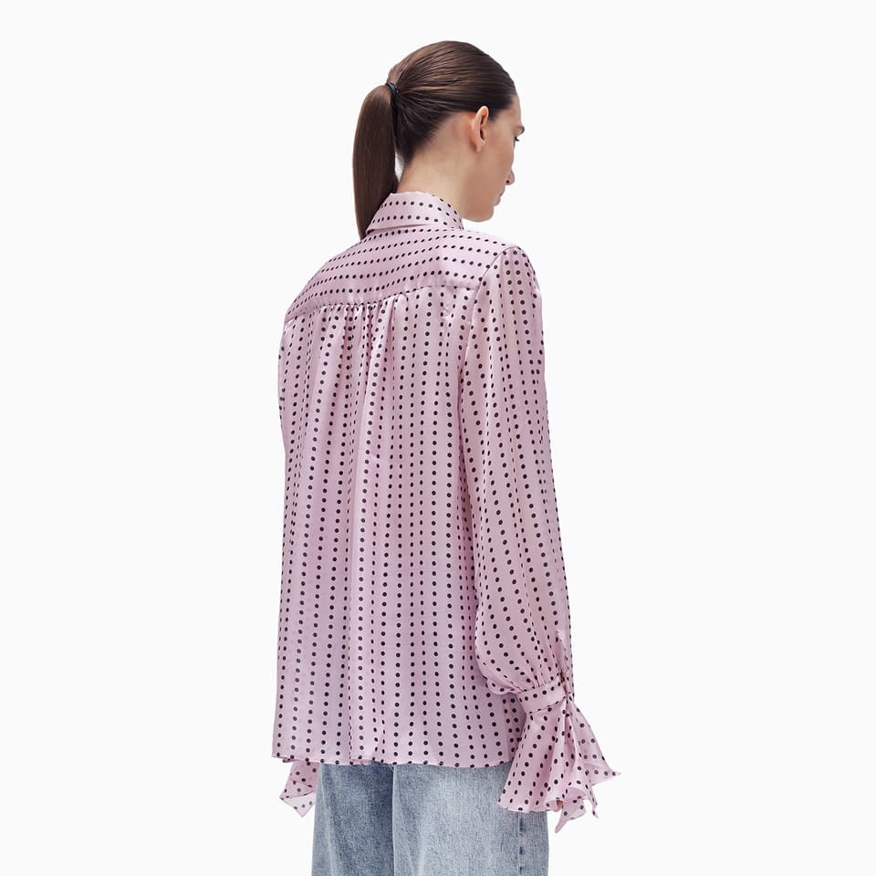 Shop The Andamane Peony Blouse In Pink