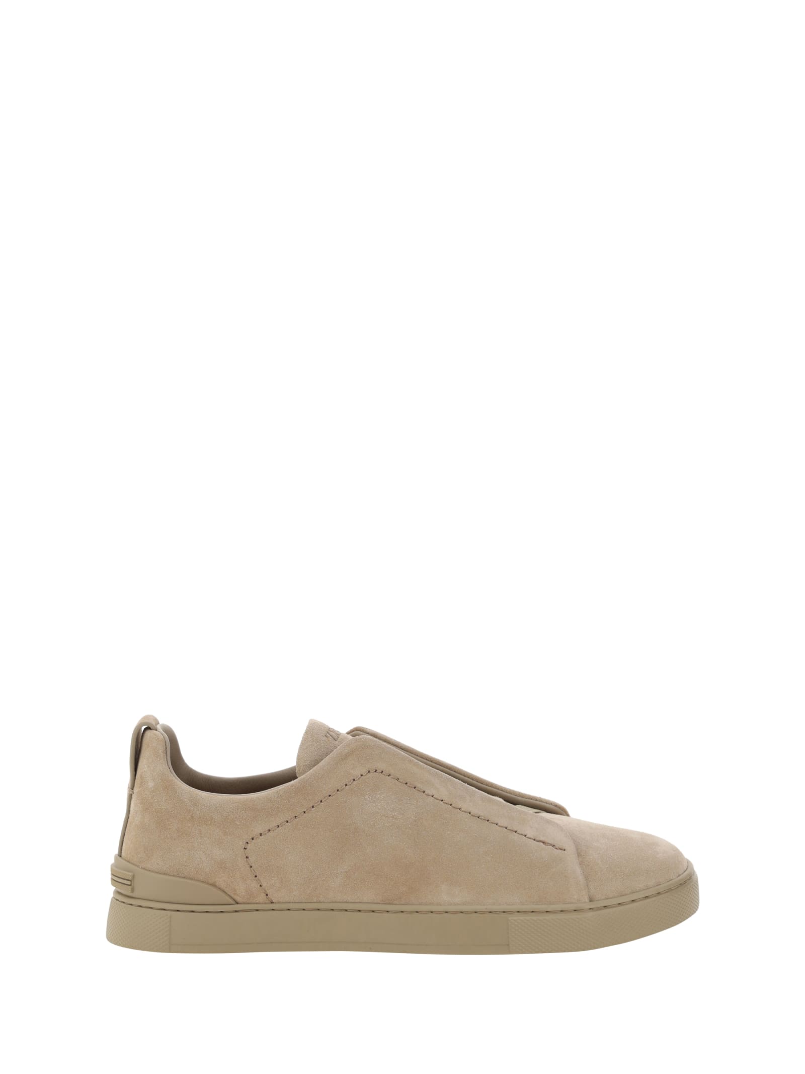 Shop Zegna Sneakers In Ads Light Taupe