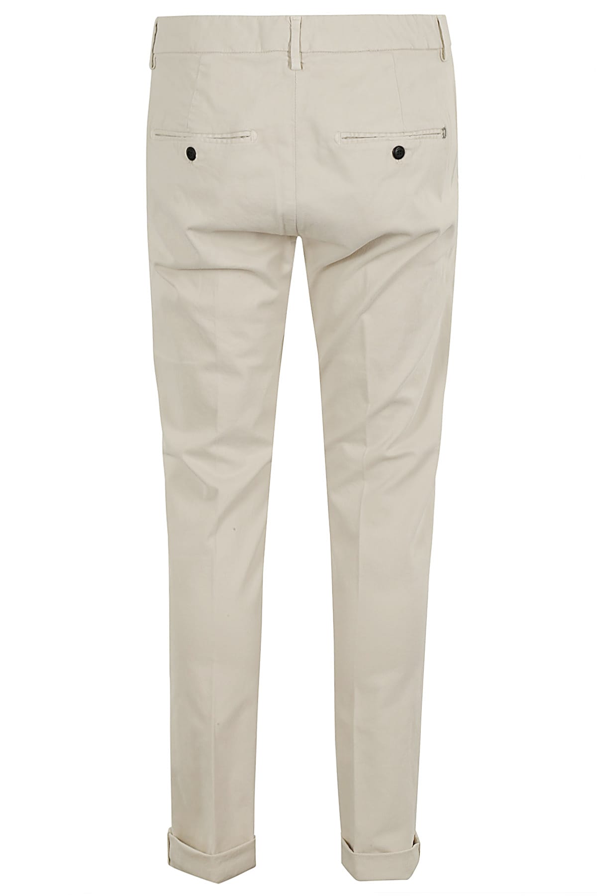 Shop Dondup Pantalone Gaubert Gabardina In Burro