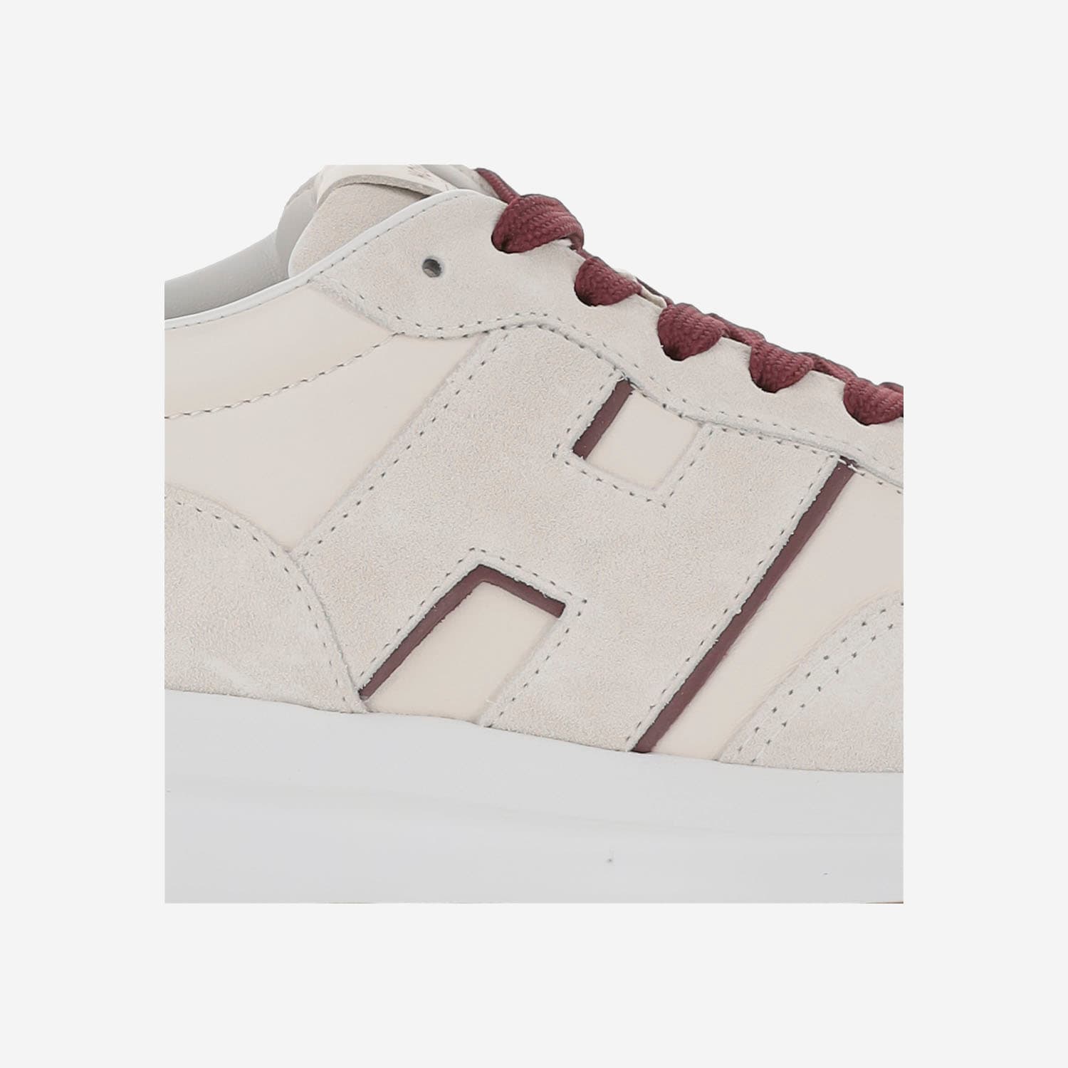 Hogan Low Top Sneakers Sole Contrasting In White