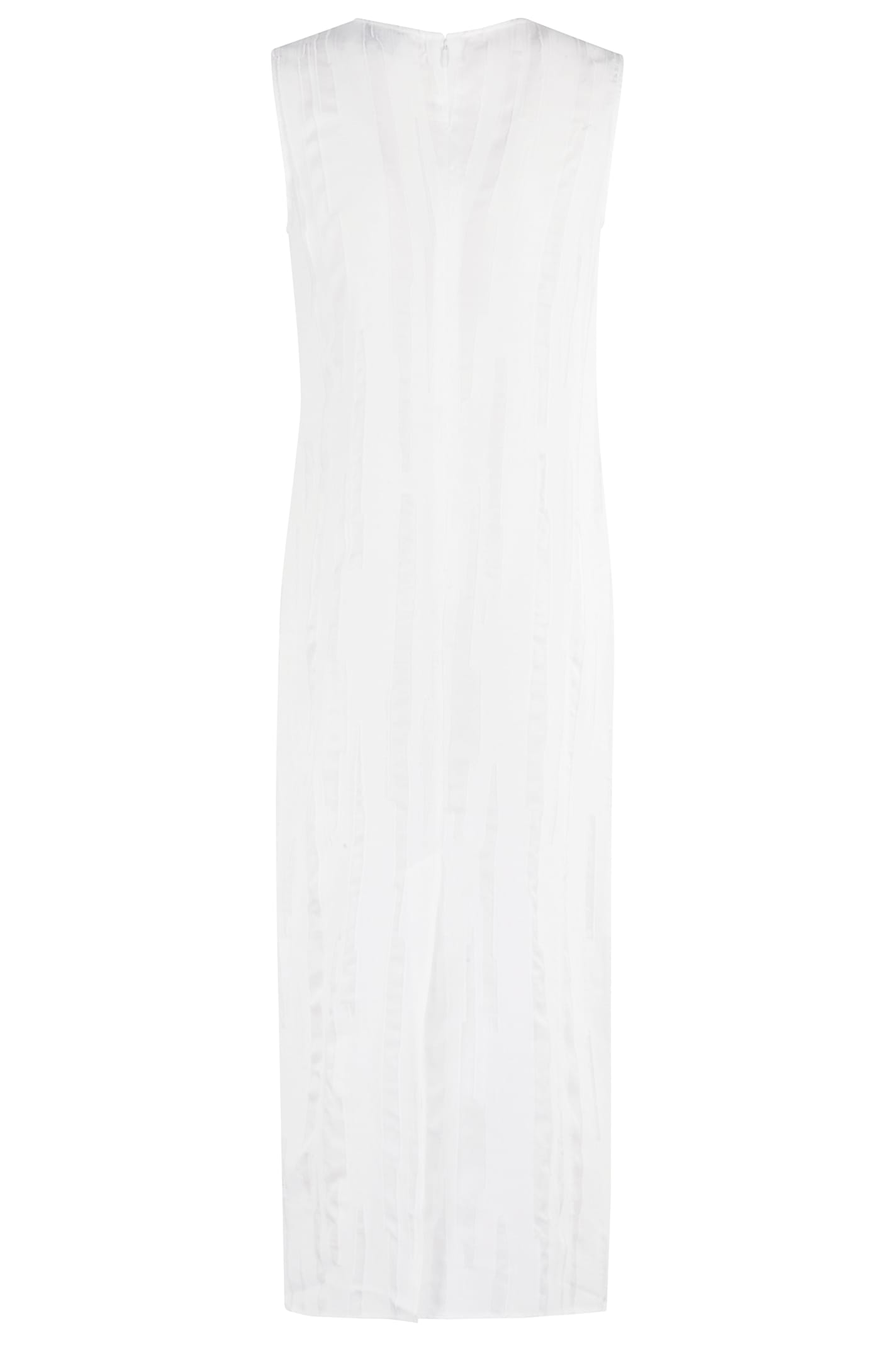 LOULOU STUDIO FITTED MIDI DRESS