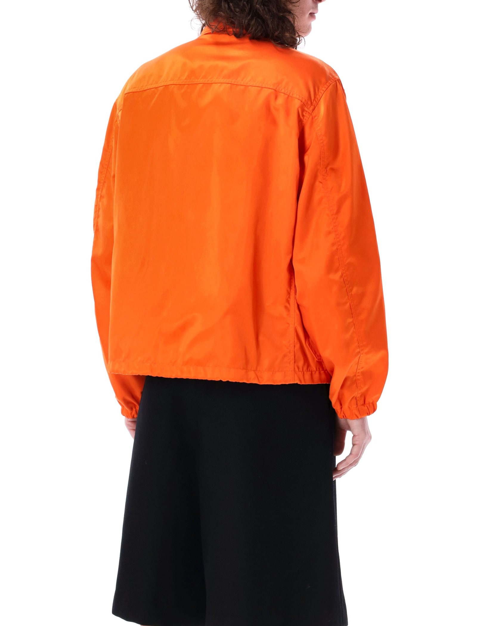 Shop Junya Watanabe Coat Jacket In Orange