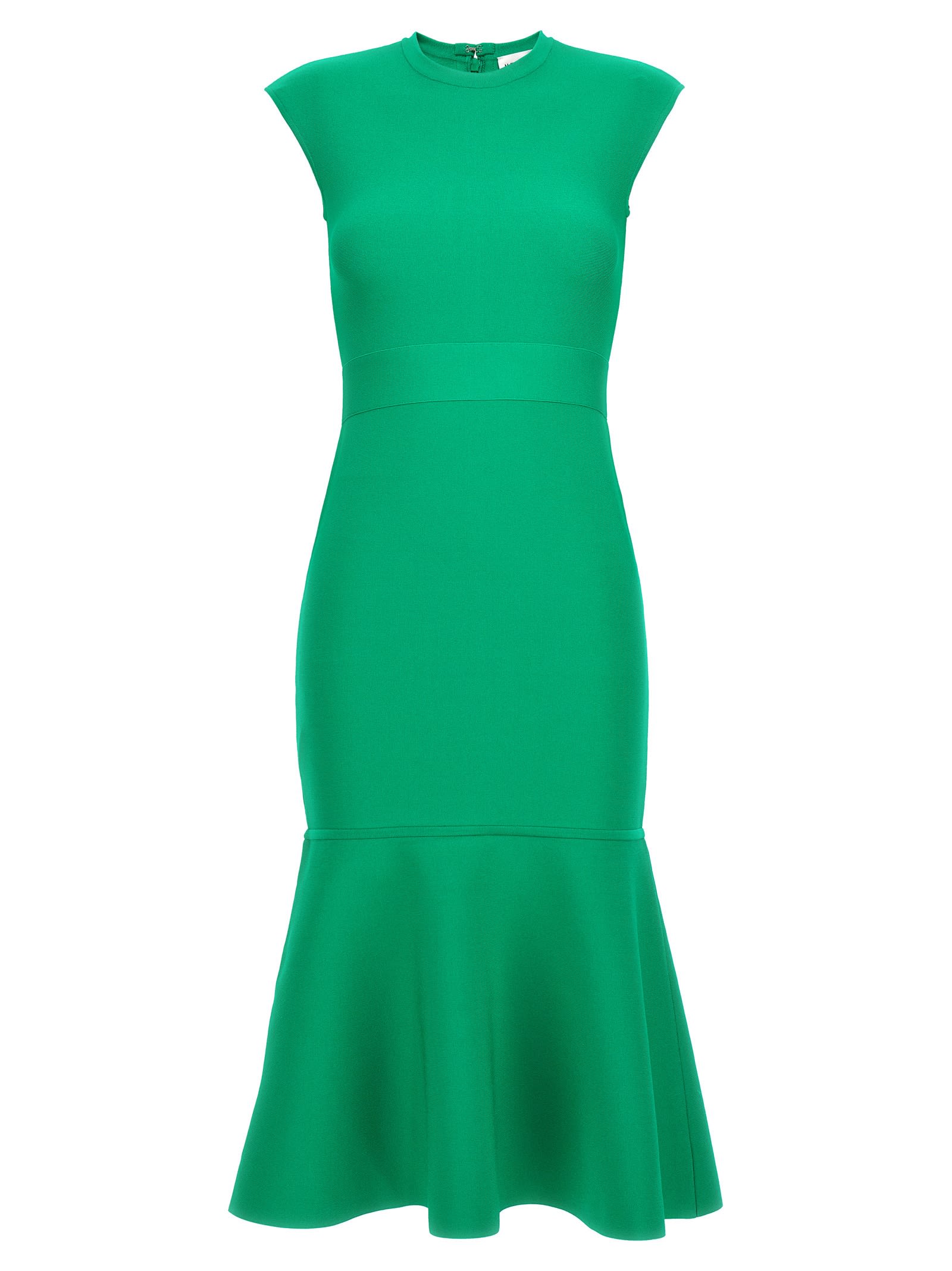 Shop Herve Leger Milano Dress In Green