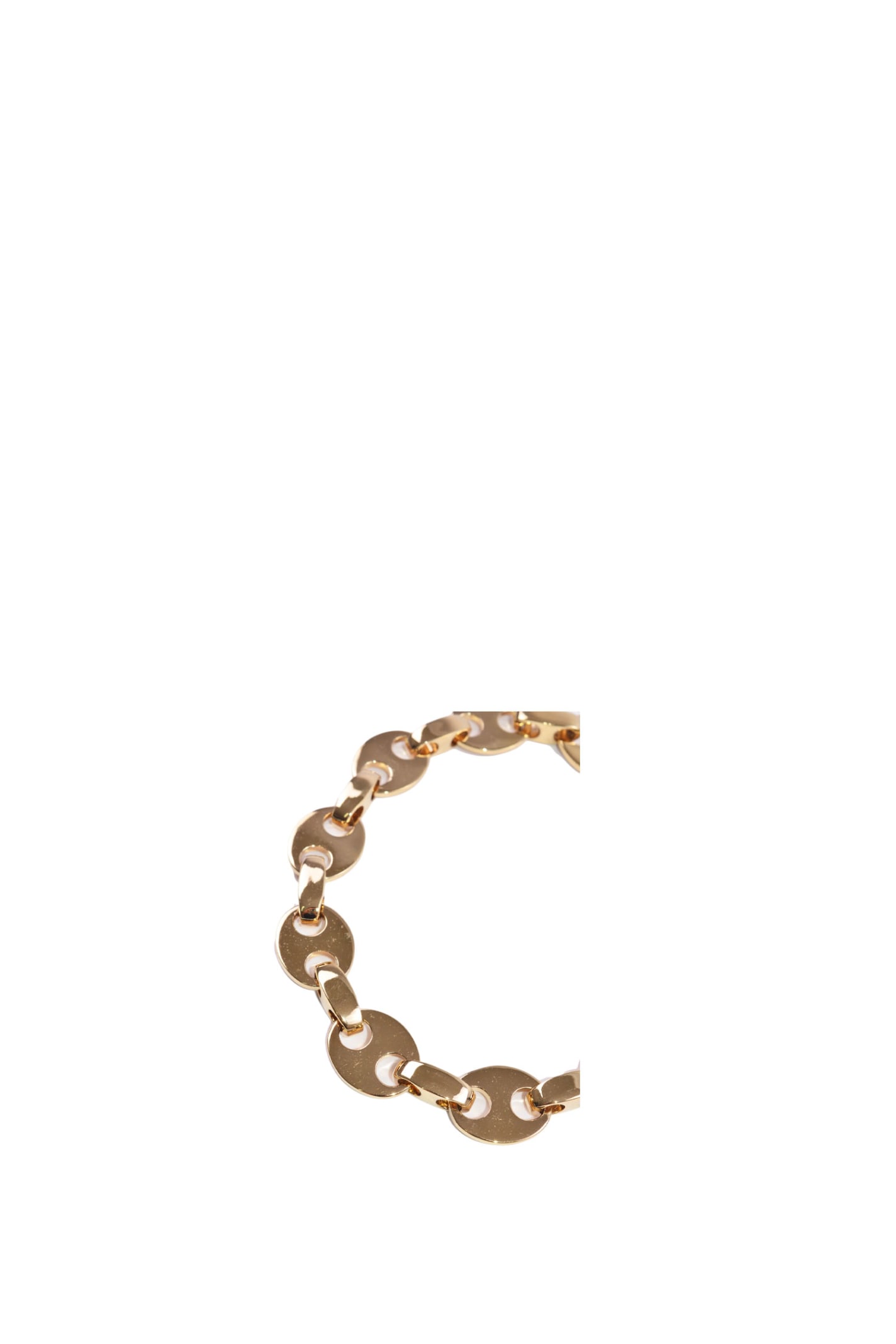Shop Rabanne Necklace In Golden