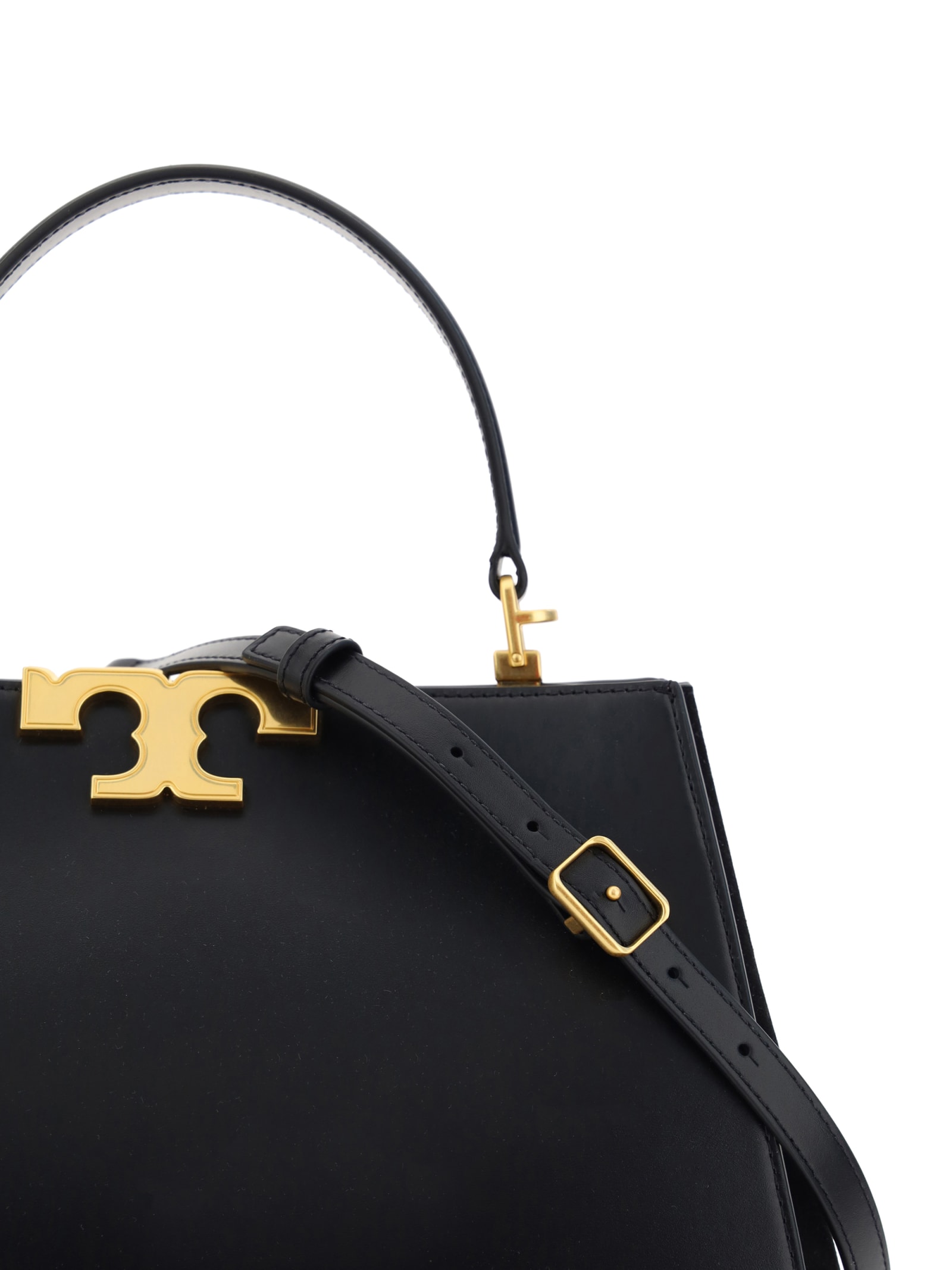 Tory Burch Eleanor Satchel Crossbody In Black