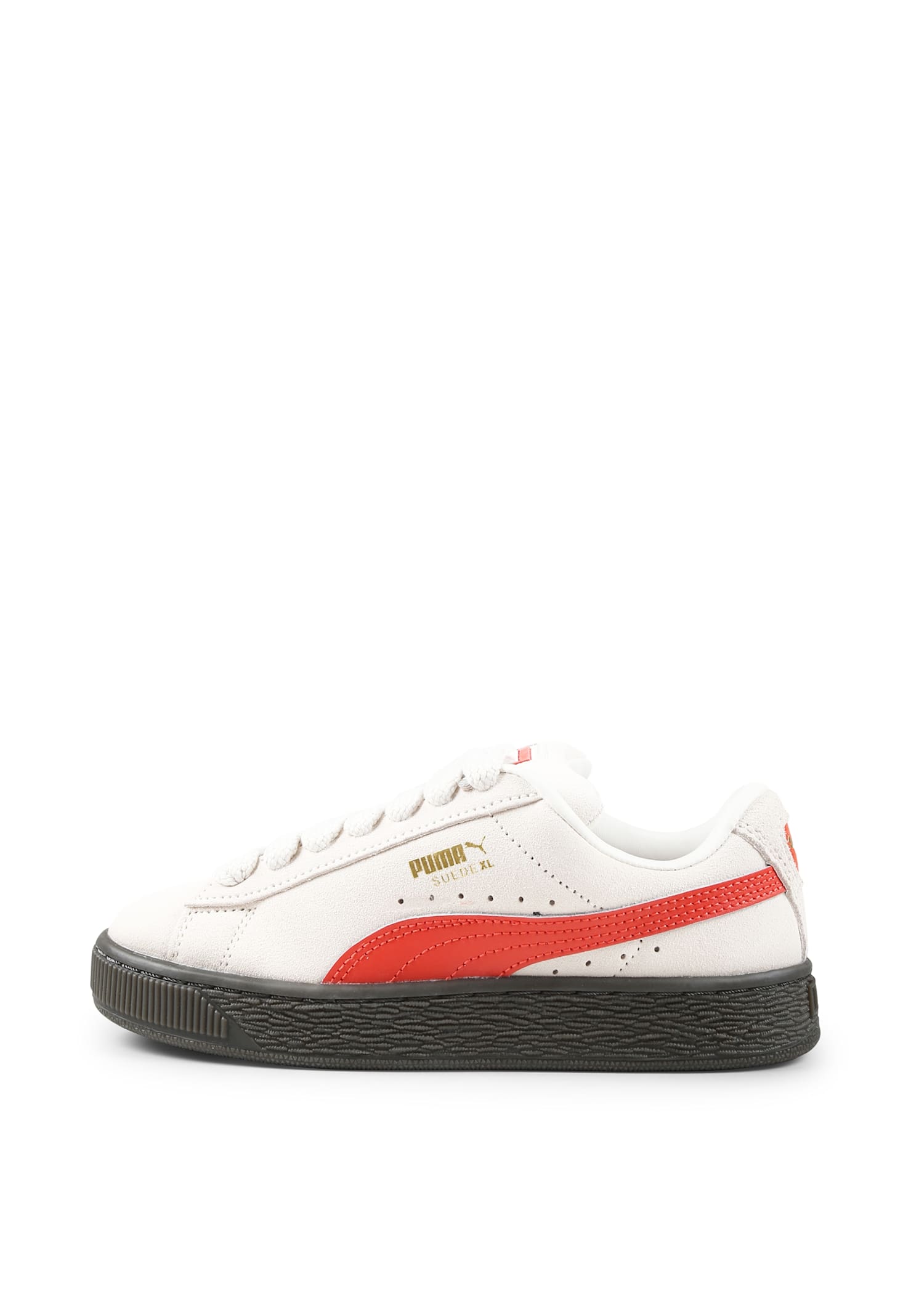 Puma Grey Sneakers For Kids In Gray