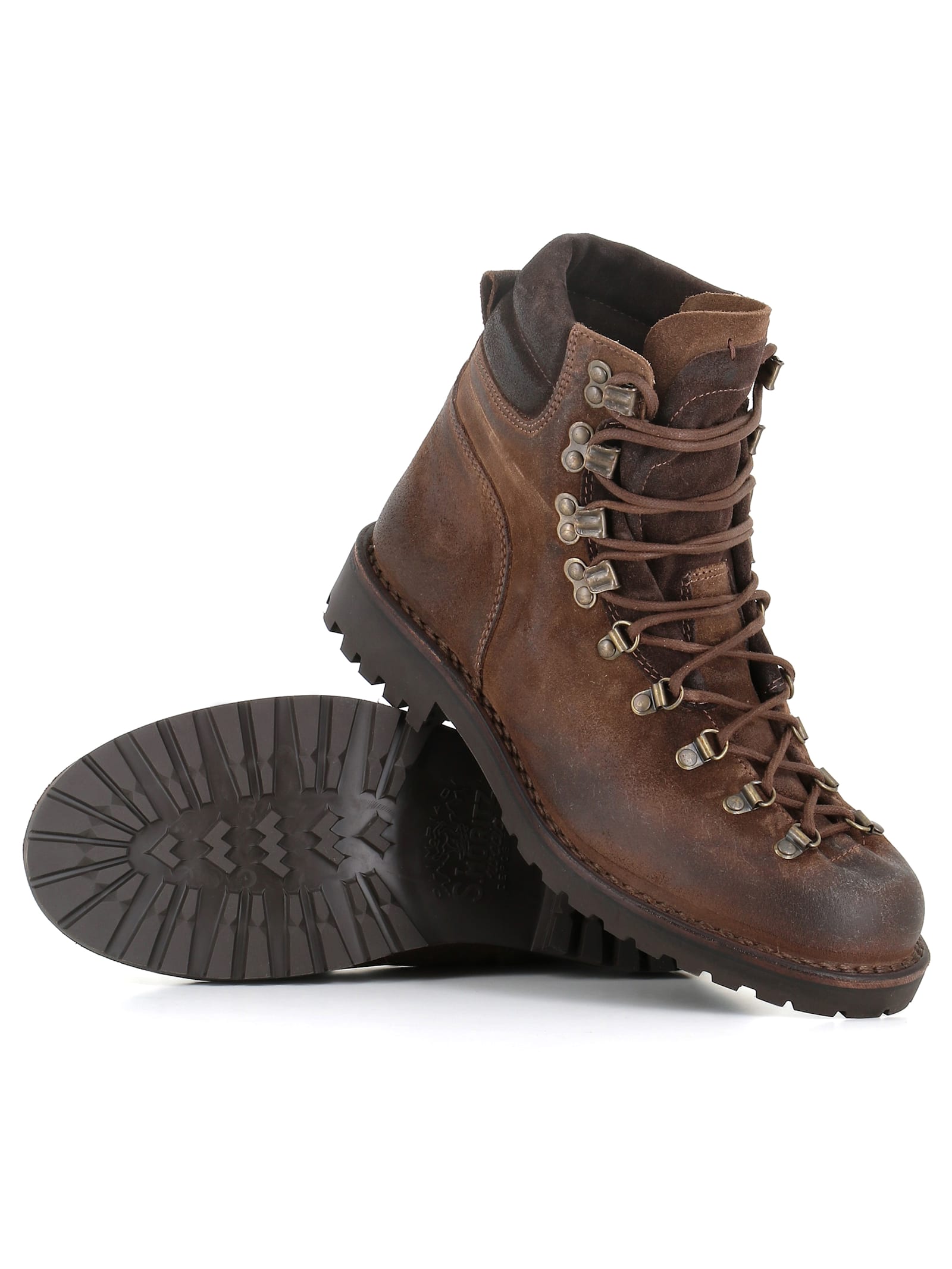 Shop Astorflex Lace-up Boot Rockflex In Brown