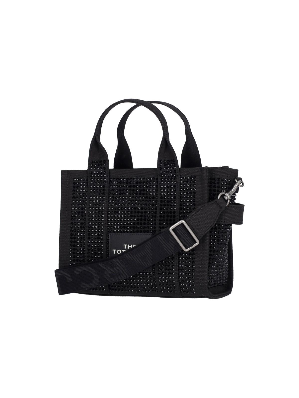 Shop Marc Jacobs The Small Tote Bag In Black